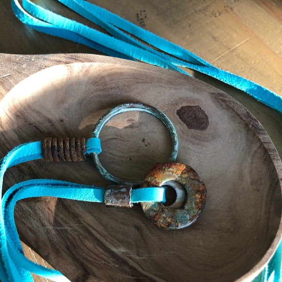 Jewelry - Handmade Leather wrap bracelet